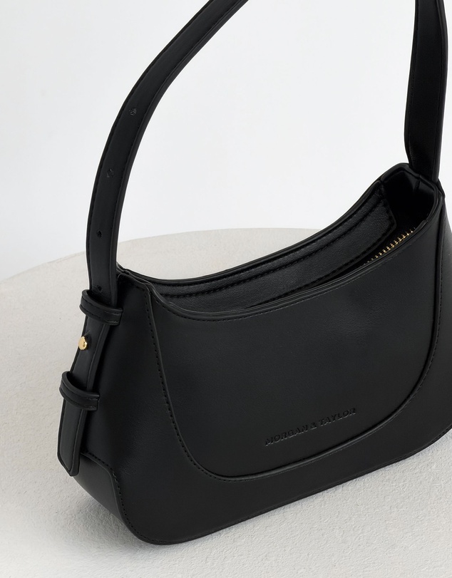 Morgan & Taylor - Aurora Shoulder Handbag in Black