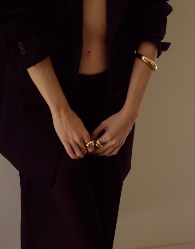 CENDRE - Freya Bangle 14K Gold