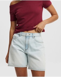 Cotton On - Relaxed Denim Shorts