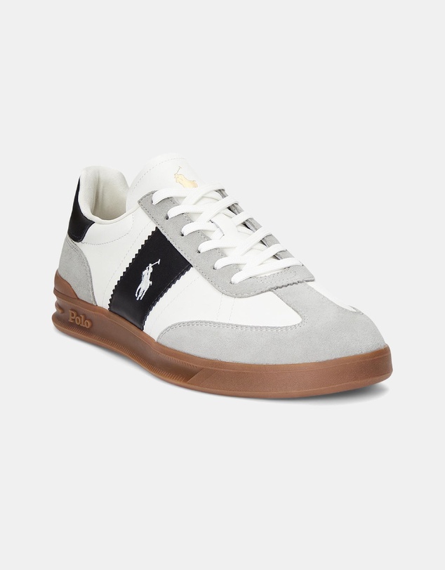 Polo Ralph Lauren - Heritage Aera Leather-Suede Sneakers - ICONIC EXCLUSIVE - Men's