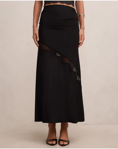 Forever New - Quinn Lace Maxi Skirt