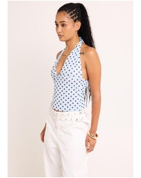 Alice In The Eve - Ava Slinky Plunge Top