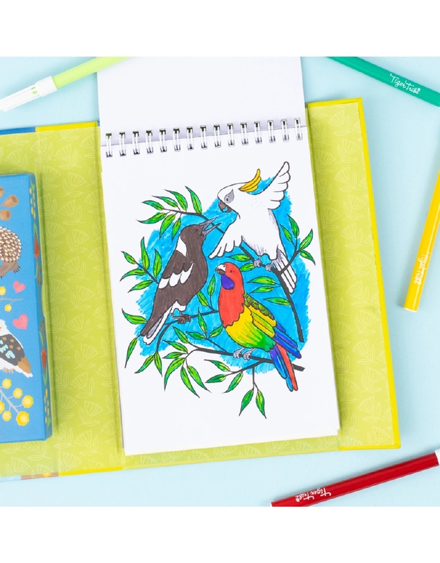 Tiger Tribe - Colouring Set Aussie Animals