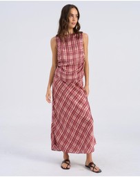 Vero Moda - Lise Sleeveless Check Top