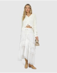 Belle & Bloom - Another Love Fringe Zip Knit
