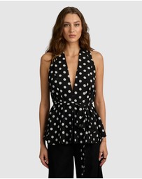Honey and Beau - Franca Aline Vest Top