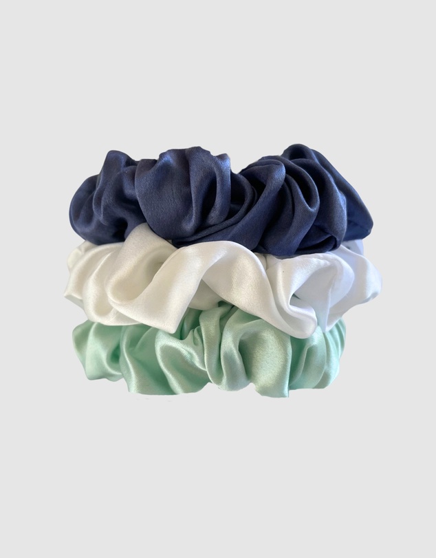 SILK MAGNOLIA - Pure Silk Scrunchie