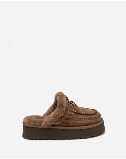 Ozwear Connection Uggs - Ugg Letitia Platform Slipper (Replaceable Decoration)