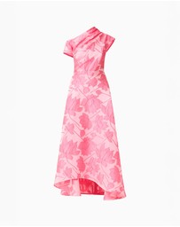 Elliatt - Dionne Asymmetrical Maxi Gown