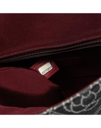Pre-Loved by Azura Reborn - Pre-Loved Camellia Printed Canvas Double Side Flap
