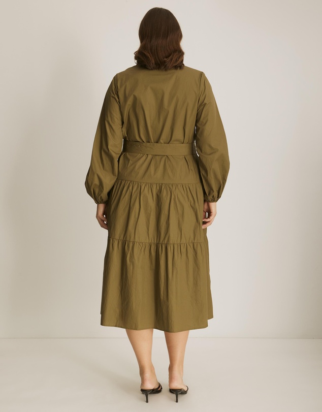 Atmos&Here Curvy - Aria Two Tiered Maxi Dress
