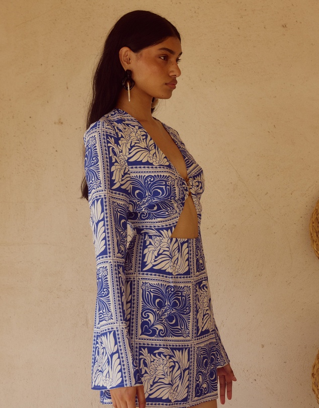 Seven Wonders - Elka Sleeved Mini Dress