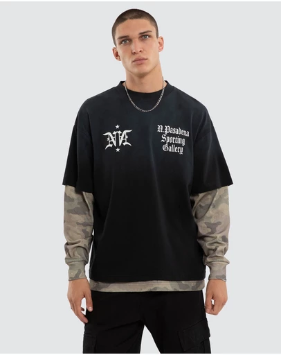 Nena & Pasadena - Mirror Layered LS Tee