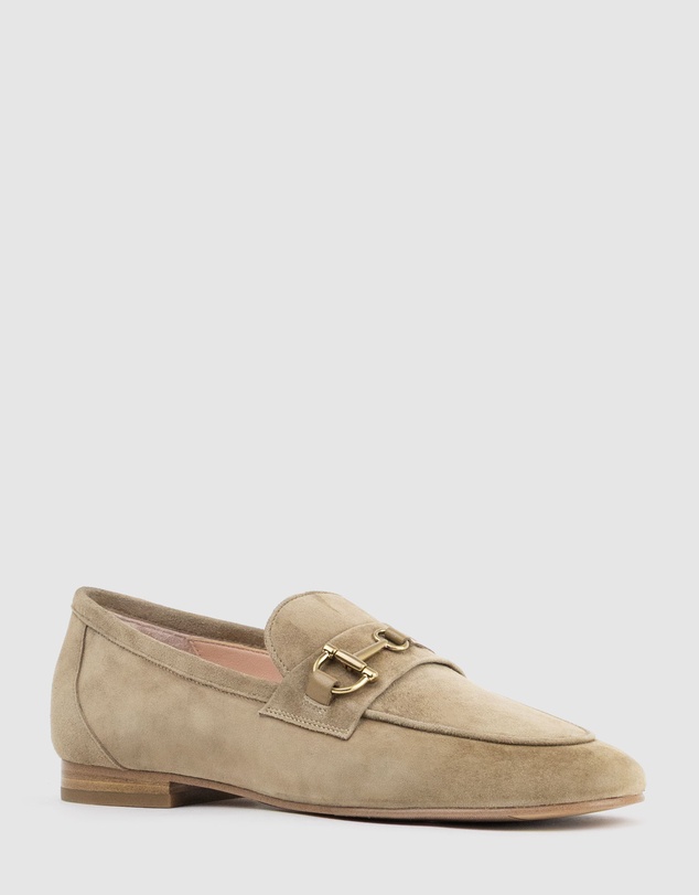 Edward Meller - FAUSTINE Loafer with Asymmetrical Trim