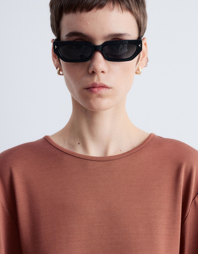 & Other Stories - Long Fitted T-Shirt