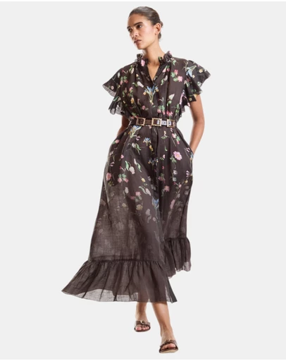 Cynthia Rowley - Palermo Ramie Kaftan