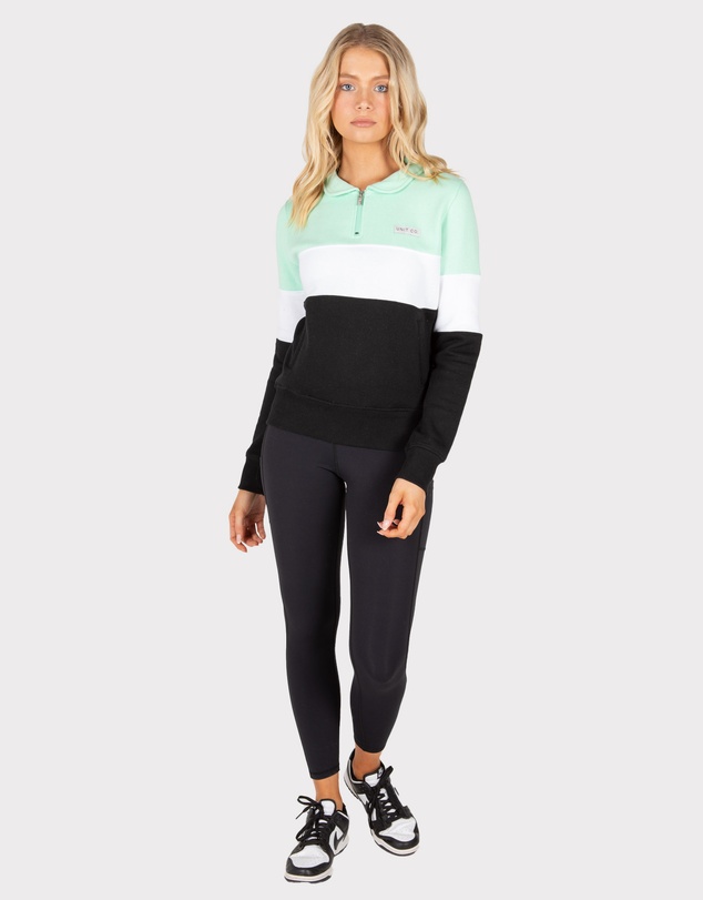 UNIT - UNIT Coco Ladies Pullover Half Zip Sweater