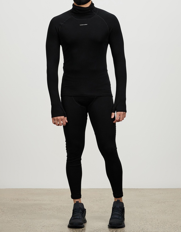 Icebreaker - 15.5 Merino Long Sleeve Roll Neck