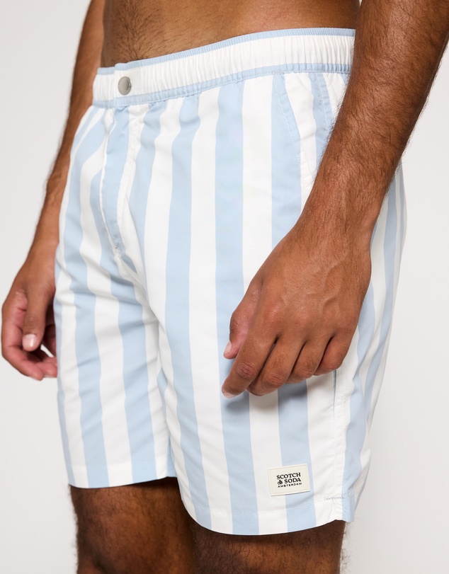 Scotch & Soda - Striped Swim Shorts
