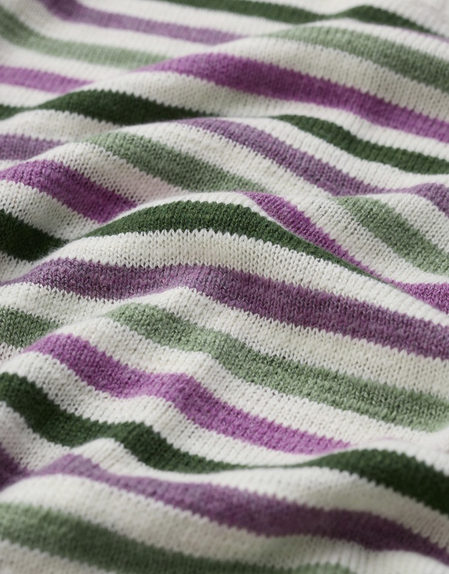 Seasalt - Seasalt Cornwall Purple Knavock Striped Jumper