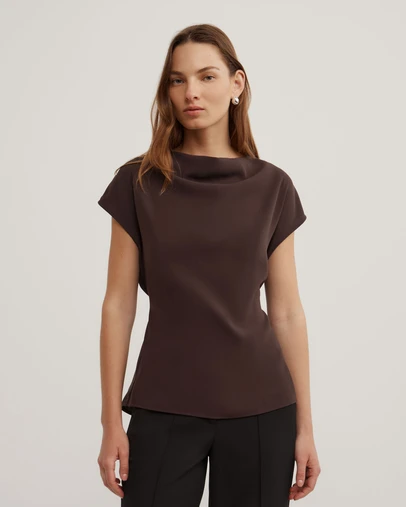 Witchery - Cowl Tie Belt Top