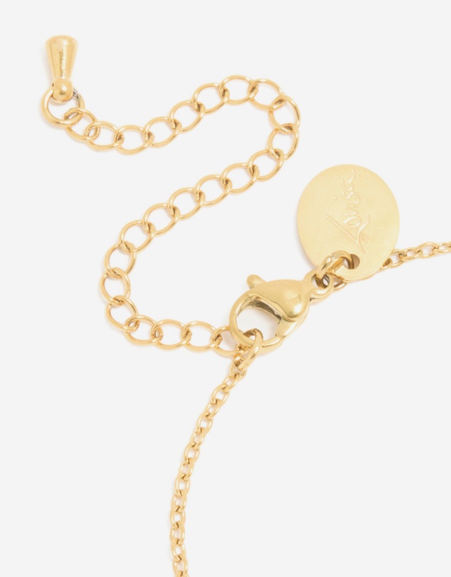 Lovisa - Waterproof Gold Plated Stainless Steel May Green Cubic Zirconia Birthstone Bracelet