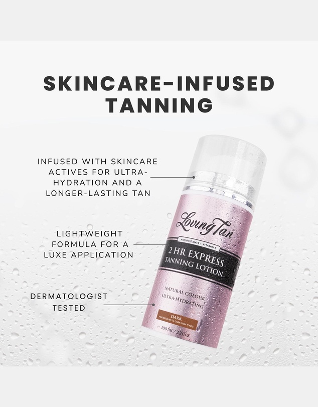 Loving Tan - 2-Hour Express Tanning Lotion Dark 100ml