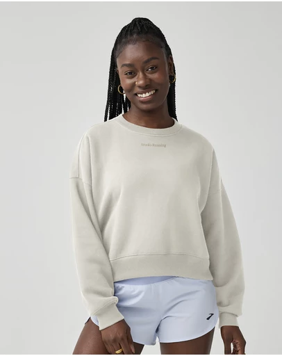 Brooks - Movement Cropped Sweatshirt