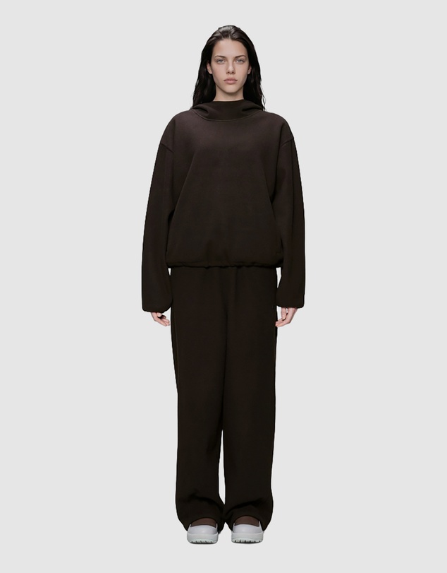 RAINS - Women's Fleece Hoodie Bark