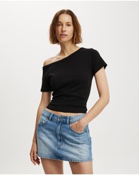 Cotton On - Original Denim Mini Skirt