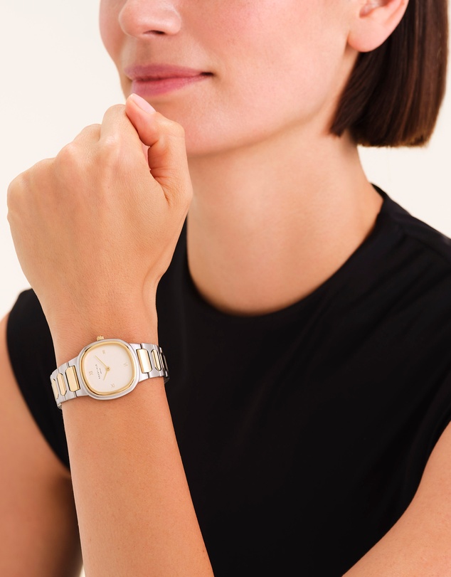 Rosefield - Gaia Gold Silver Duotone Bracelet Watch