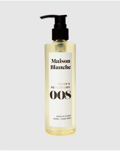 Maison Blanche - 008 Peony & Peppercorn - Hand Wash