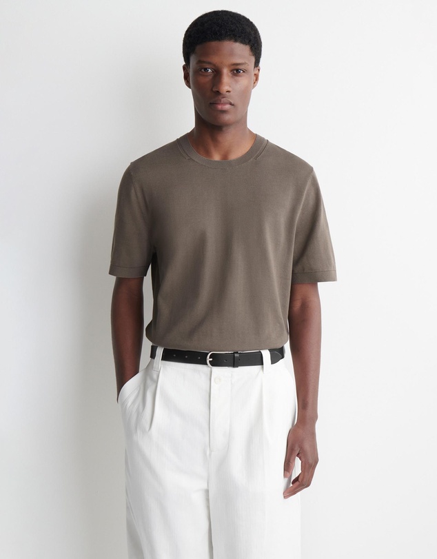 COS - Knitted Cotton T-Shirt