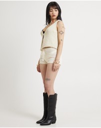 Subtitled - Bel Boucle Vest Top