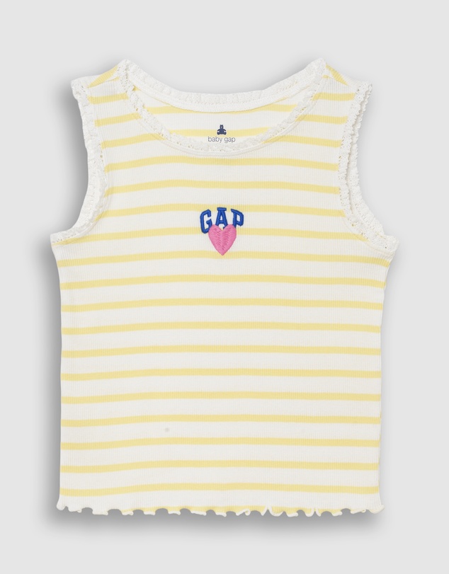 GAP - Lace Trim Tank - Babies-Kids
