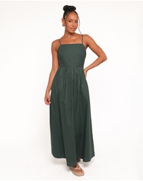 Petal & Pup - Savannah Maxi Dress - Forest Green