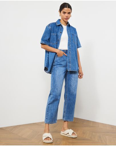 Mid Wash Denim