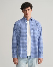 Gant - Regular Fit Gingham Poplin Shirt
