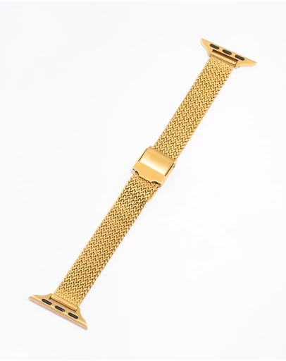 Lovisa - Gold Herringbone Watch Strap 38/40/41 mm