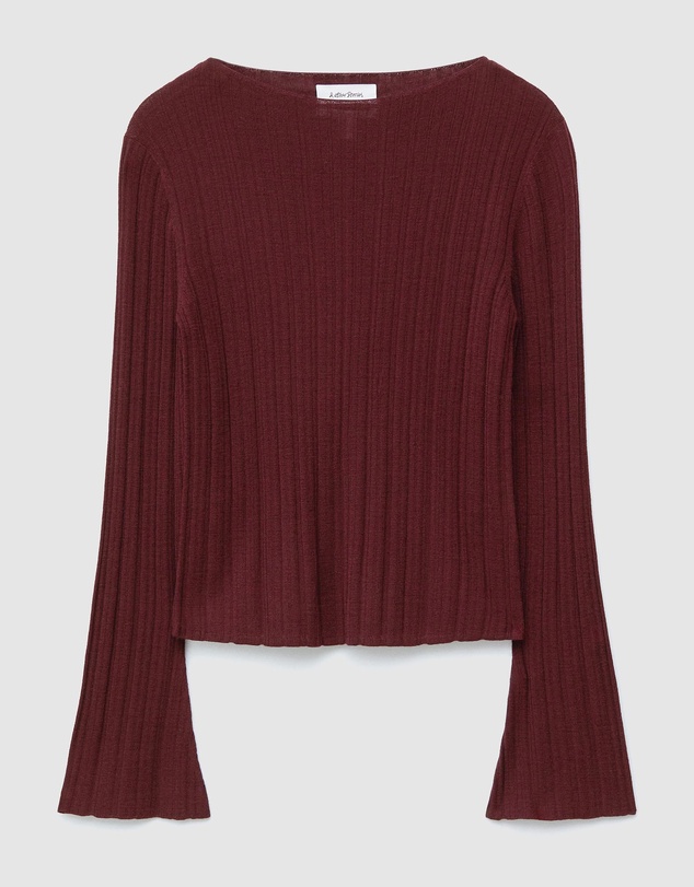 & Other Stories - Rib-Knit Wool Boatneck Top