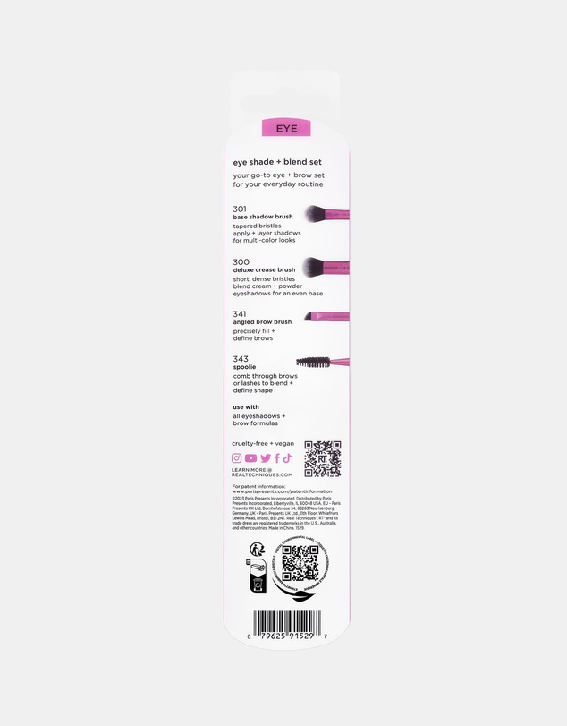 Real Techniques - Eye Shade & Blend Twin Pack
