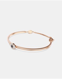 Swarovski - Symbolica Bangle, Eye, Multicoloured, Rose Gold-Tone Plated