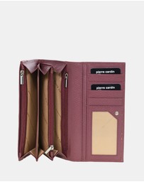 Pierre Cardin - Pierre Cardin Rustic Leather Ladies Wallet