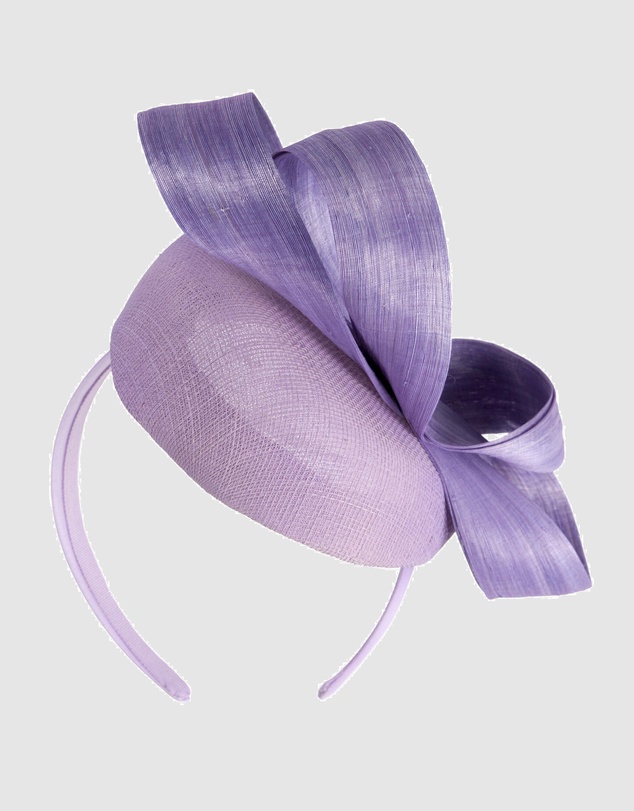 Max Alexander - Lilac Pillbox Racing Fascinator