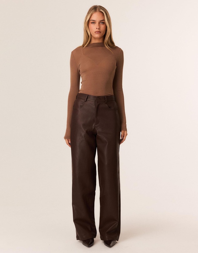 SNDYS - Asira Faux Leather Pants