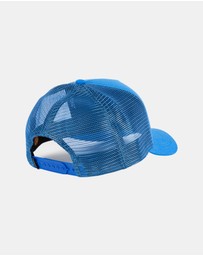 Santa Cruz - Flame Ringed Dot Trucker Cap - Teens