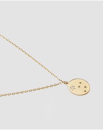 Luna Rae - Solid Gold - Stars of Capricorn Necklace