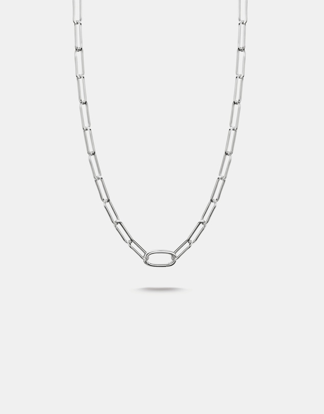 THOMAS SABO - THOMAS SABO Connect Charm necklace paperclip Silver