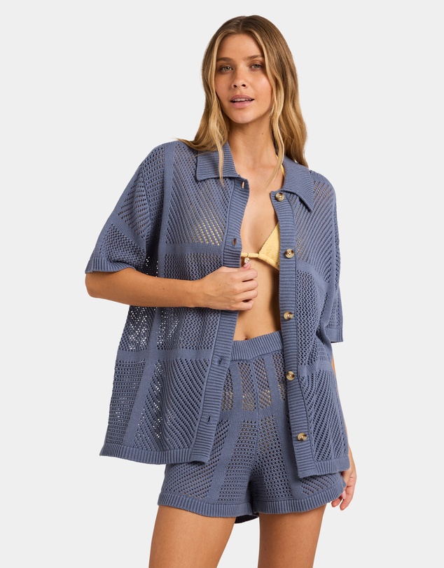 Billabong - Womens Cool Down Short Sleeve Shirt