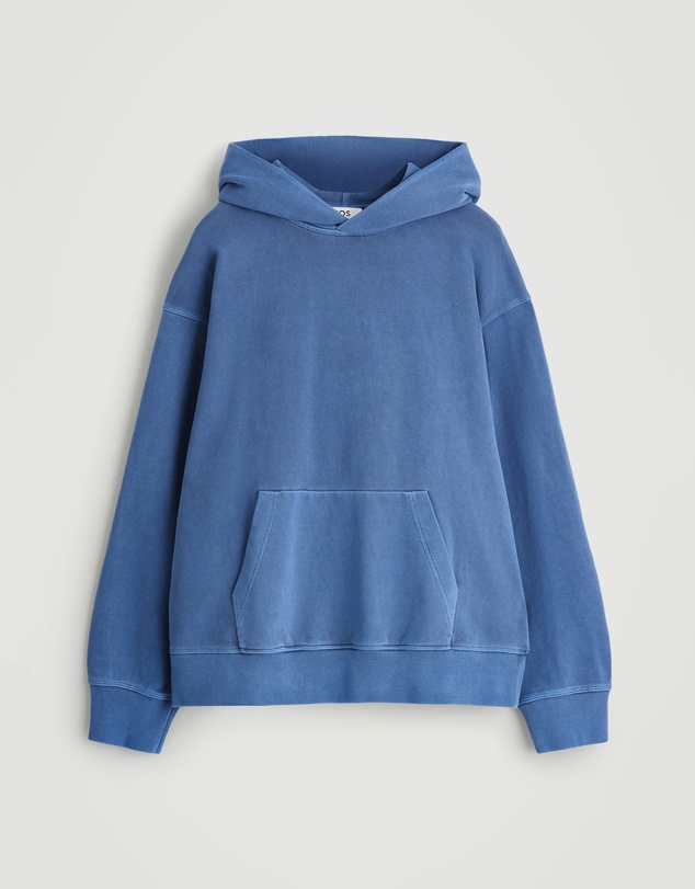 COS - Washed Cotton-Jersey Hoodie